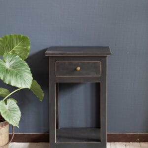 sängbord svart 73 cm, Fiona