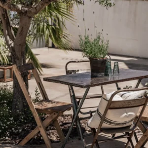 gammalt järnbord 115 cm