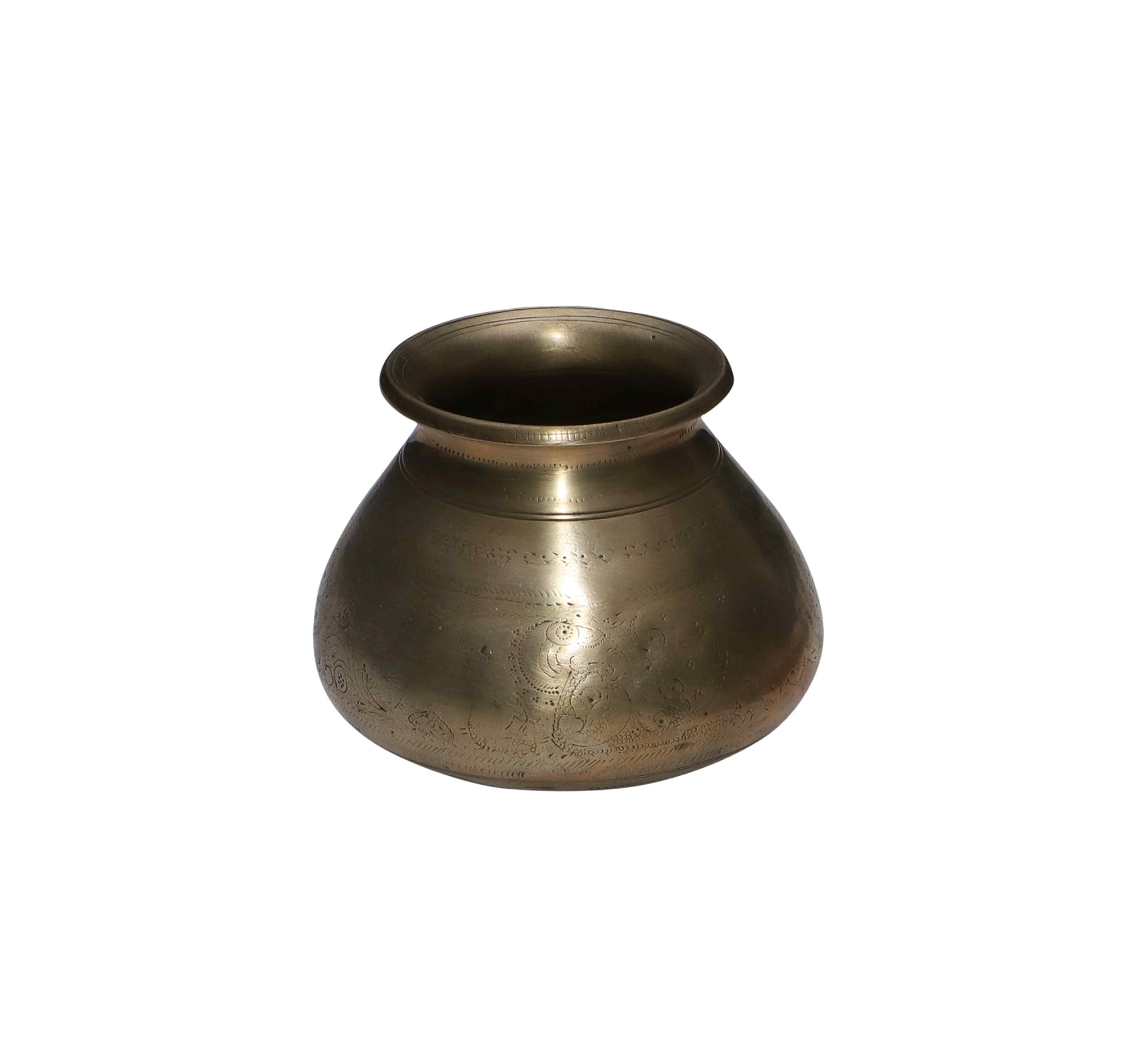 LOTA Vintage vas i mässing - Bild 2